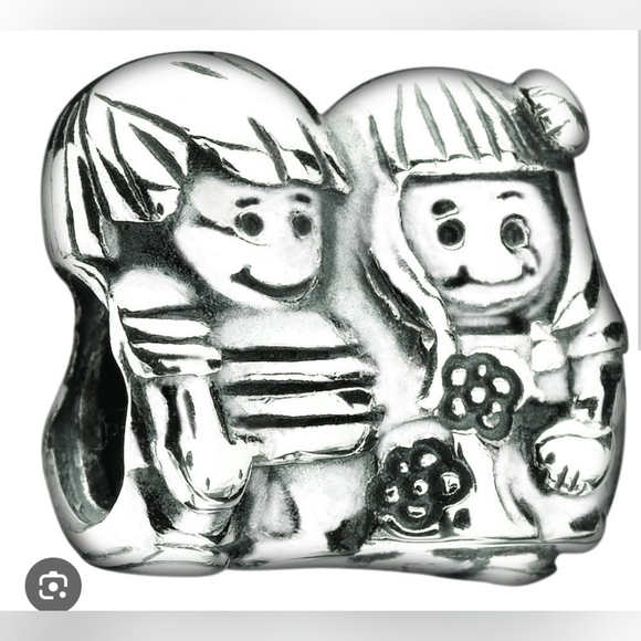Retired Chamilia brother sister charm - Picture 3 of 11